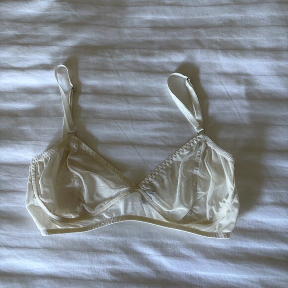 Kye Intimates Form Bra White Bone 2 Eres 32D/34C - Picture 4 of 6